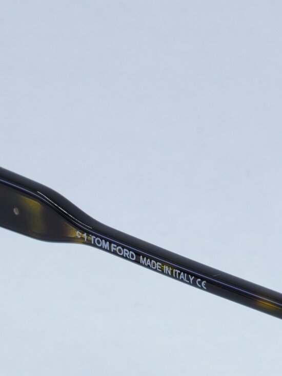 Tom Ford FT5768-B 052 Eyeglasses Havana Square Frame, Blue Light Block Lenses main image 6